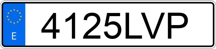 Numer rejestracyjny 4125LVP posiada AUDI A4 Numer rejestracyjny 4125LVP posiada AUDI A4