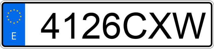 Numer rejestracyjny 4126CXW posiada VOLKSWAGEN POLO Numer rejestracyjny 4126CXW posiada VOLKSWAGEN POLO