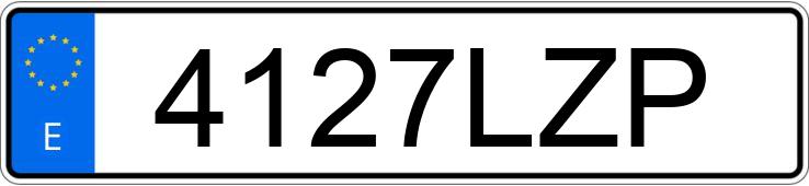 Registreringsnummeret 4127LZP har AUDI A5 SPORTBACK Registreringsnummeret 4127LZP har AUDI A5 SPORTBACK