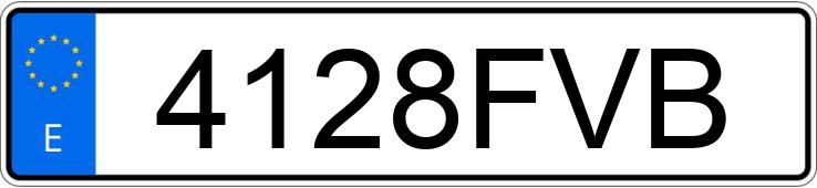 Numer rejestracyjny 4128FVB posiada PEUGEOT 207 Numer rejestracyjny 4128FVB posiada PEUGEOT 207