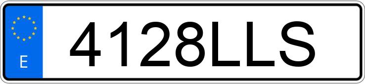Registreringsnummer4128LLS har OPEL ASTRA