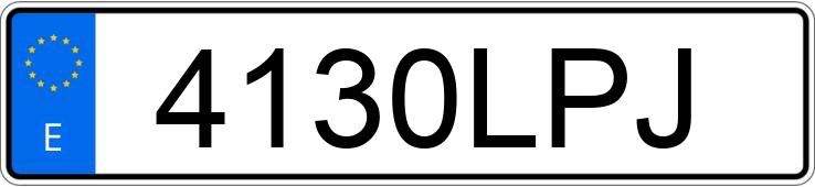 Numer rejestracyjny 4130LPJ posiada MERCEDES CLA (118)