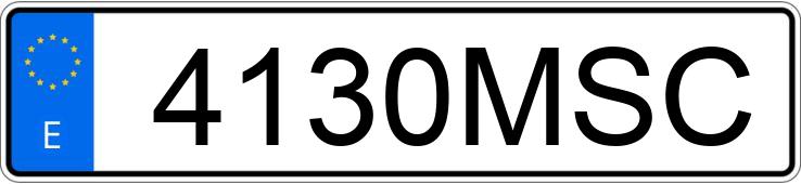 Numer rejestracyjny 4130MSC posiada AUDI A4 Numer rejestracyjny 4130MSC posiada AUDI A4