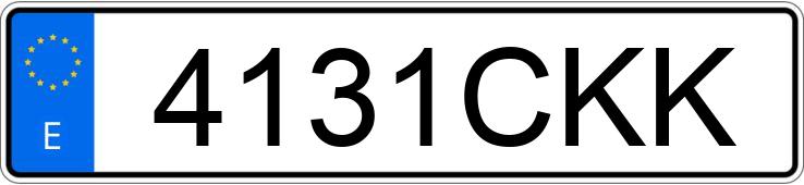 Numer rejestracyjny 4131CKK posiada FORD FOCUS Numer rejestracyjny 4131CKK posiada FORD FOCUS