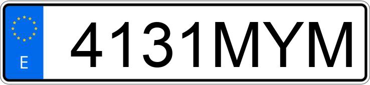 Numer rejestracyjny 4131MYM posiada PEUGEOT 208