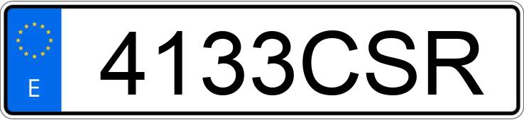 Numer rejestracyjny 4133CSR posiada RENAULT MEGANE CONFORT AUTHEN. 1.5DCI100