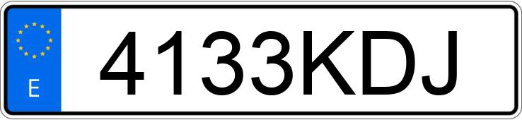 Numer rejestracyjny 4133KDJ posiada BMW X4 Numer rejestracyjny 4133KDJ posiada BMW X4