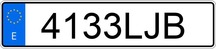 Numer rejestracyjny 4133LJB posiada VOLKSWAGEN GOLF Numer rejestracyjny 4133LJB posiada VOLKSWAGEN GOLF