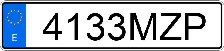 Numer rejestracyjny 4133MZP posiada HYUNDAI I20