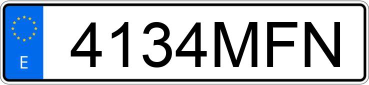 Numer rejestracyjny 4134MFN posiada SEAT ARONA