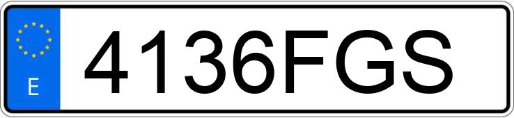 Numer rejestracyjny 4136FGS posiada OPEL ASTRA GTC