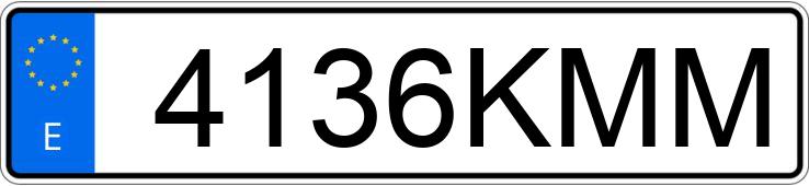 Numer rejestracyjny 4136KMM posiada PEUGEOT 3008