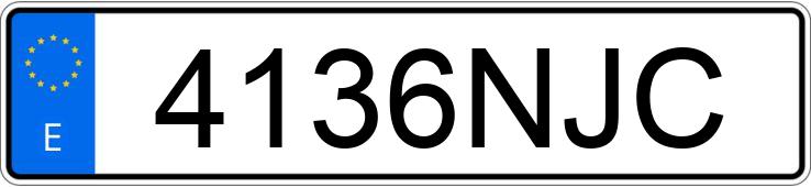 Numer rejestracyjny 4136NJC posiada CITROEN C4 AIRCROSS