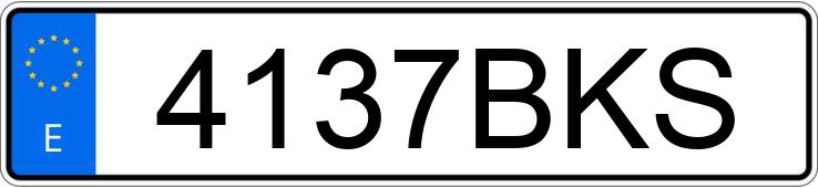 Numer rejestracyjny 4137BKS posiada VOLKSWAGEN CROSSPOLO