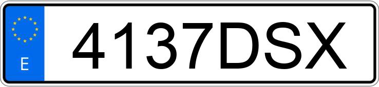 Numer rejestracyjny 4137DSX posiada BMW SERIE 3 Numer rejestracyjny 4137DSX posiada BMW SERIE 3