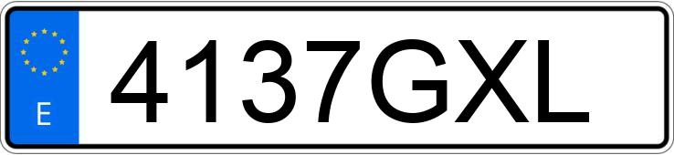 Numer rejestracyjny 4137GXL posiada BMW X1 Numer rejestracyjny 4137GXL posiada BMW X1