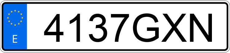 Numer rejestracyjny 4137GXN posiada PEUGEOT 308