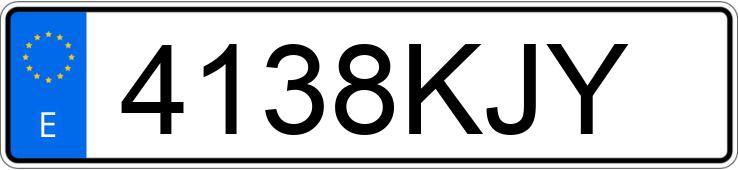 Numer rejestracyjny 4138KJY posiada YAMAHA MT 07 Numer rejestracyjny 4138KJY posiada YAMAHA MT 07