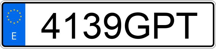 Numer rejestracyjny 4139GPT posiada TOYOTA AURIS Numer rejestracyjny 4139GPT posiada TOYOTA AURIS