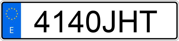 Numer rejestracyjny 4140JHT posiada PEUGEOT 208