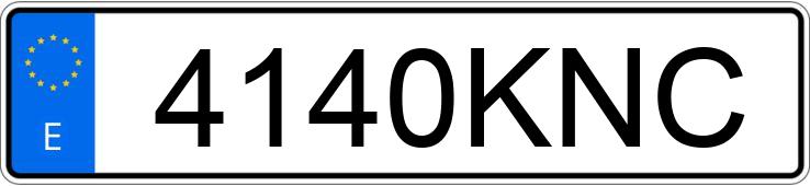 Numer rejestracyjny 4140KNC posiada FIAT 500X Numer rejestracyjny 4140KNC posiada FIAT 500X