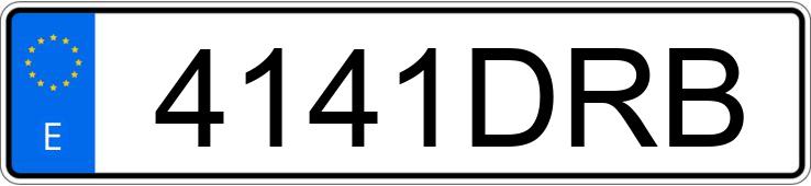 Numer rejestracyjny 4141DRB posiada OPEL ASTRA