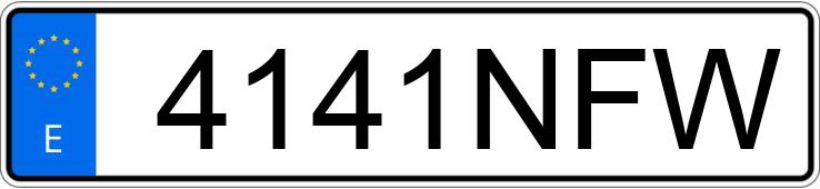 Numer rejestracyjny 4141NFW posiada CHEVROLET-GM CAMARO Numer rejestracyjny 4141NFW posiada CHEVROLET-GM CAMARO