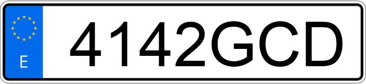 Numer rejestracyjny 4142GCD posiada CITROEN C4 Numer rejestracyjny 4142GCD posiada CITROEN C4