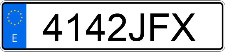 Numer rejestracyjny 4142JFX posiada VOLKSWAGEN CROSSGOLF Numer rejestracyjny 4142JFX posiada VOLKSWAGEN CROSSGOLF