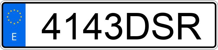 Numer rejestracyjny 4143DSR posiada VOLKSWAGEN CADDY Numer rejestracyjny 4143DSR posiada VOLKSWAGEN CADDY