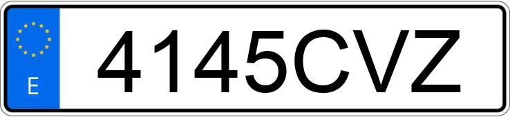 Numer rejestracyjny 4145CVZ posiada BMW SERIE 5