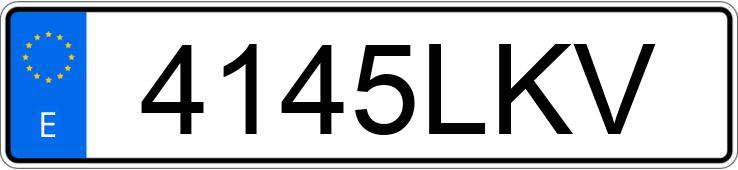 Numer rejestracyjny 4145LKV posiada BETA RR