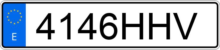 Numer rejestracyjny 4146HHV posiada SUZUKI ALTO