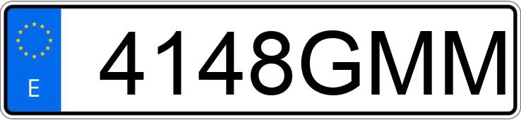 Numer rejestracyjny 4148GMM posiada VOLKSWAGEN GOLF Numer rejestracyjny 4148GMM posiada VOLKSWAGEN GOLF