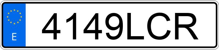 Numer rejestracyjny 4149LCR posiada SEAT ATECA