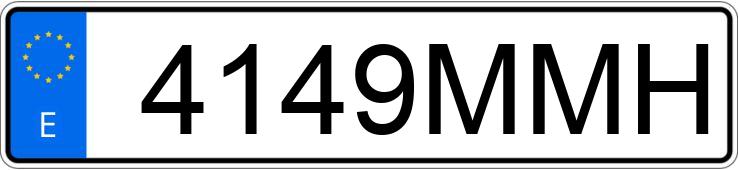 Numer rejestracyjny 4149MMH posiada CUPRA LEON Numer rejestracyjny 4149MMH posiada CUPRA LEON