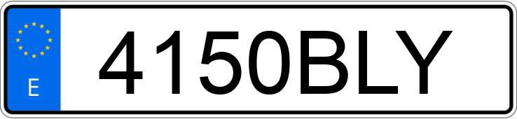 Numer rejestracyjny 4150BLY posiada PEUGEOT 307