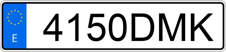 Numer rejestracyjny 4150DMK posiada KIA RIO