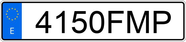 Numer rejestracyjny 4150FMP posiada SEAT ALTEA