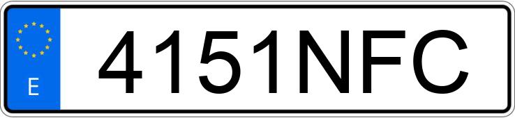 Numer rejestracyjny 4151NFC posiada RENAULT CLIO Numer rejestracyjny 4151NFC posiada RENAULT CLIO