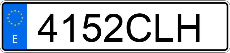 Numer rejestracyjny 4152CLH posiada SEAT LEON