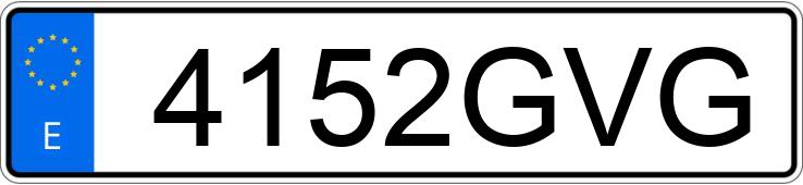 Numer rejestracyjny 4152GVG posiada DACIA SANDERO