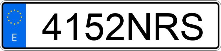 Numer rejestracyjny 4152NRS posiada OMODA 5