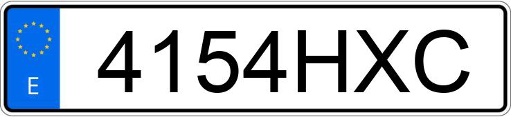 Numer rejestracyjny 4154HXC posiada KIA CARENS Numer rejestracyjny 4154HXC posiada KIA CARENS