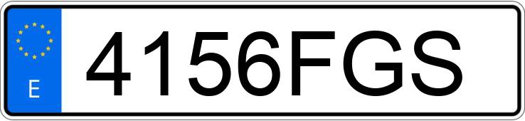 Numer rejestracyjny 4156FGS posiada SEAT LEON Numer rejestracyjny 4156FGS posiada SEAT LEON