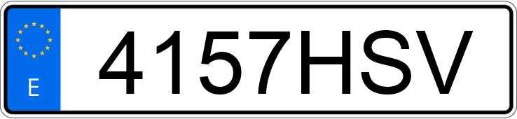 Numer rejestracyjny 4157HSV posiada NISSAN ATLEON