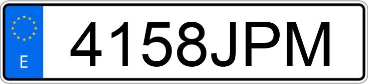 Numer rejestracyjny 4158JPM posiada KIA CARENS Numer rejestracyjny 4158JPM posiada KIA CARENS