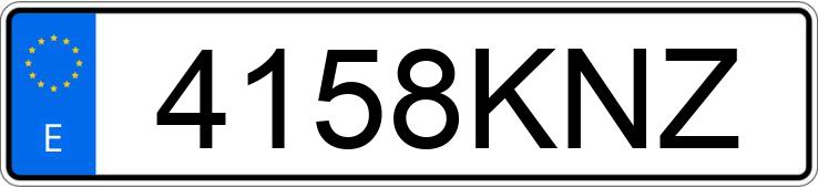 Numer rejestracyjny 4158KNZ posiada NISSAN QASHQAI Numer rejestracyjny 4158KNZ posiada NISSAN QASHQAI