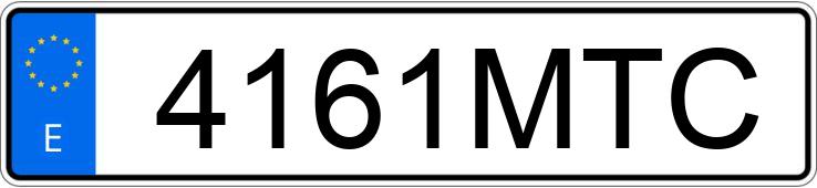 Numer rejestracyjny 4161MTC posiada SUZUKI SWIFT