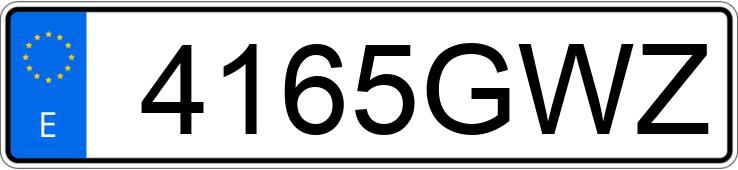 Numer rejestracyjny 4165GWZ posiada CITROEN C4 GRAND PICASSO Numer rejestracyjny 4165GWZ posiada CITROEN C4 GRAND PICASSO